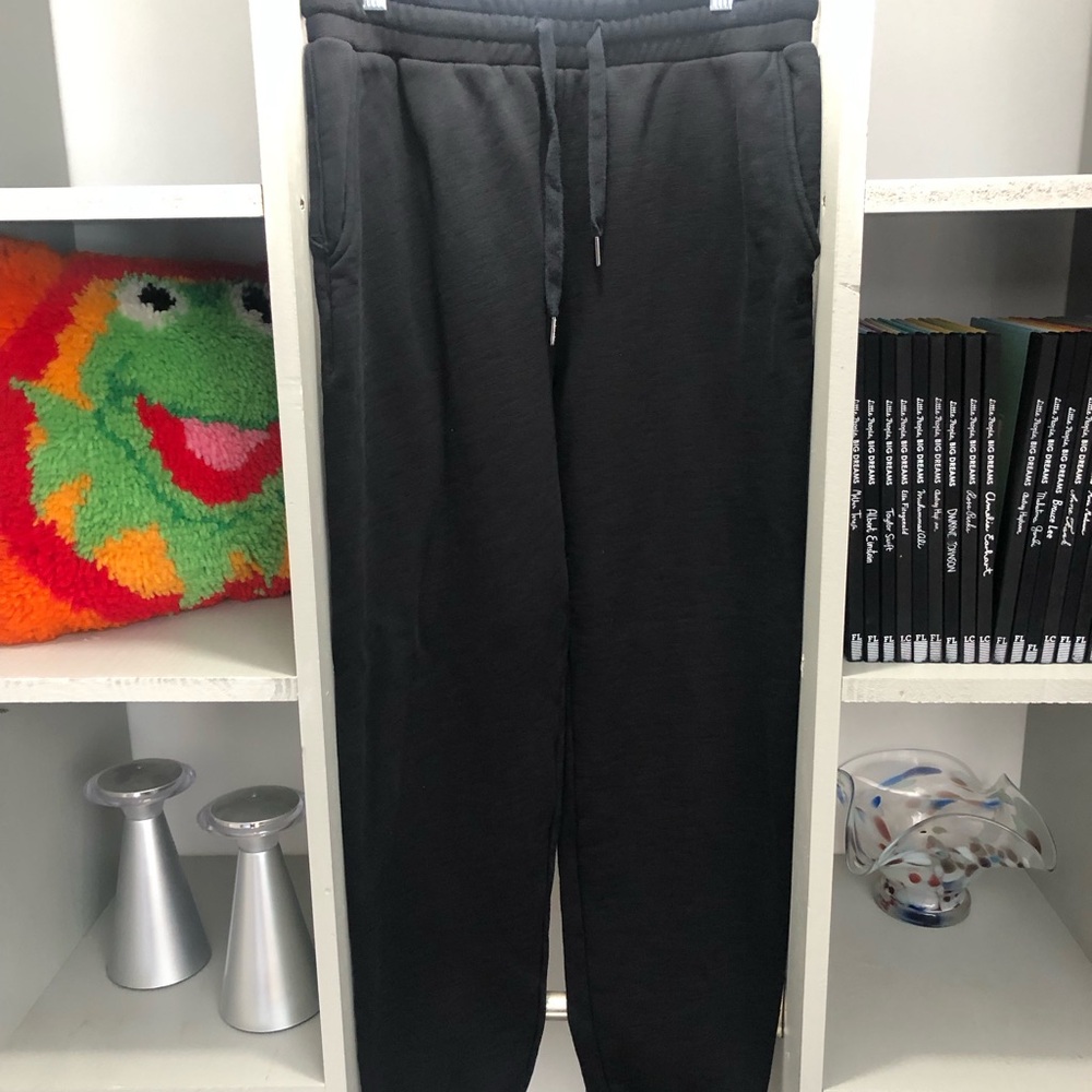 Sweaty Betty Black Drawstring Joggers Womens Large